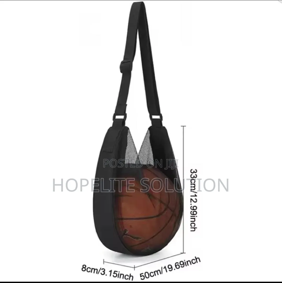 Basketball/Football Storage Bag, Mesh Sports Ball Bag,