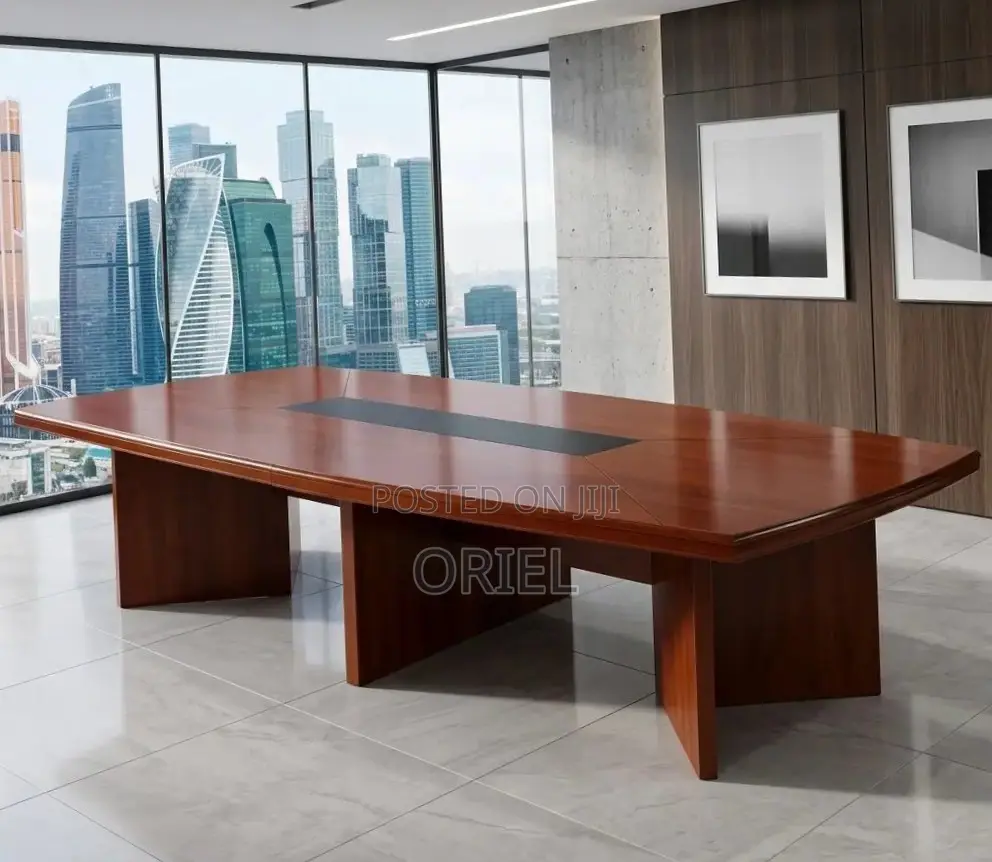 3.0M Office Boardroom Table : Executive Conference Meeting Table