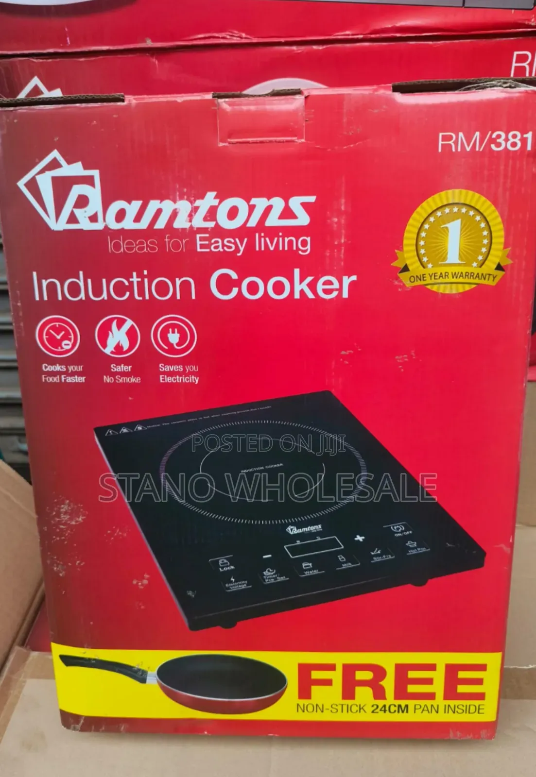 Ramtons Single Induction Cooker