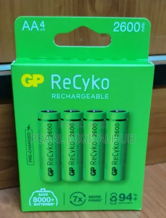Gp AA4 Reycko 2600 Mah Rechargeable Battery