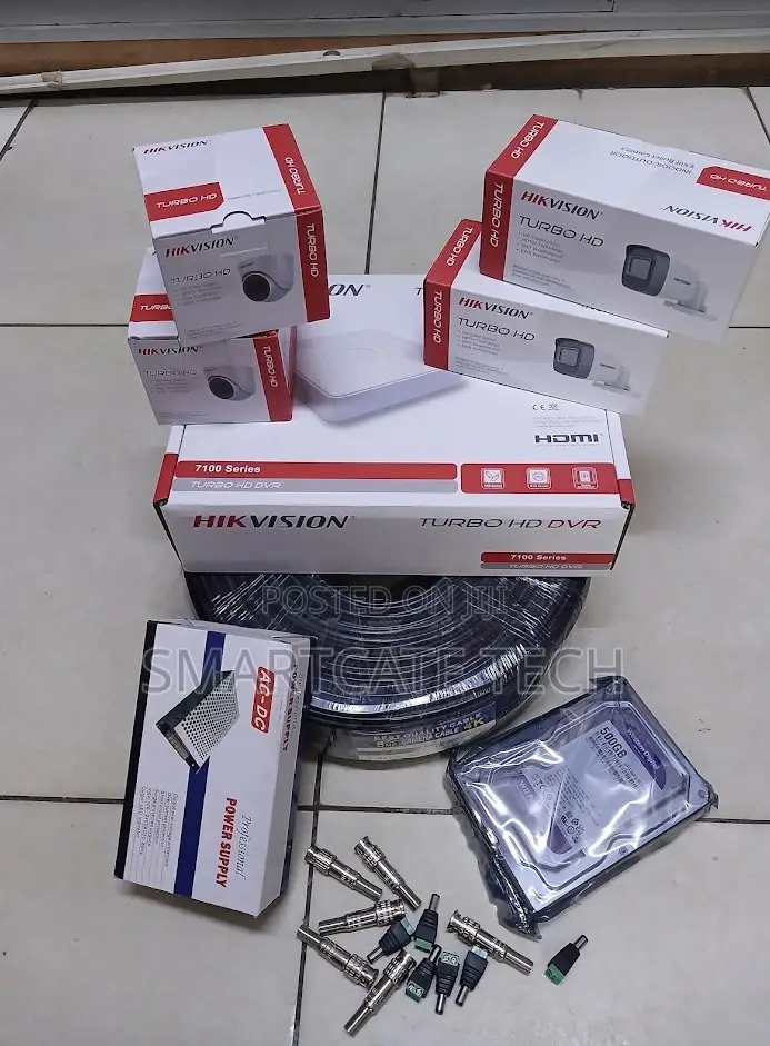 Hikvision 4CH Full HD 2MP Security Camera System