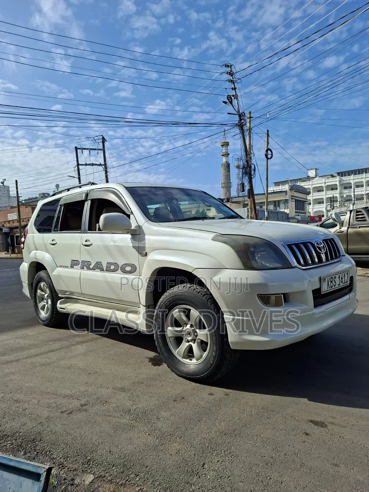 Toyota Land Cruiser Prado 2009 White