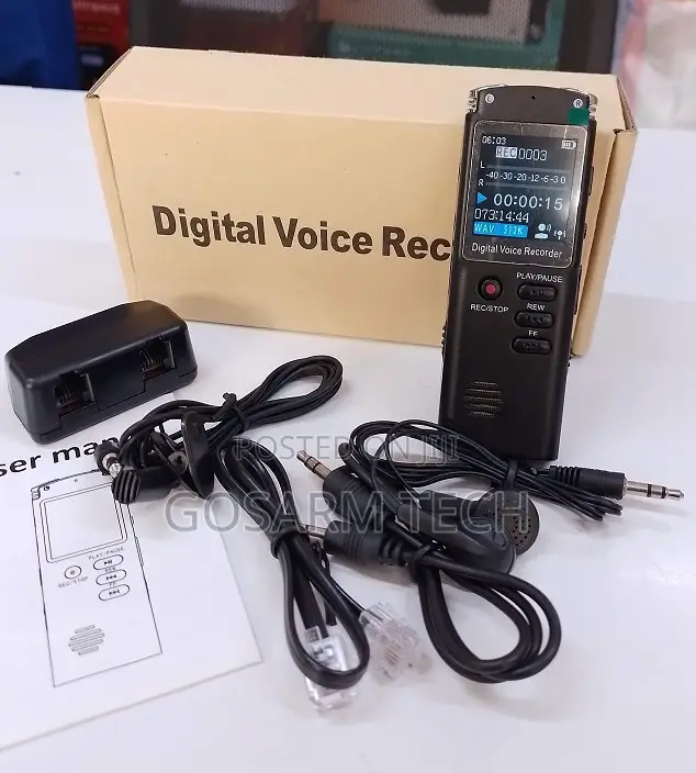 Digital Recorder 32GB – High-Quality Voice Recording Device