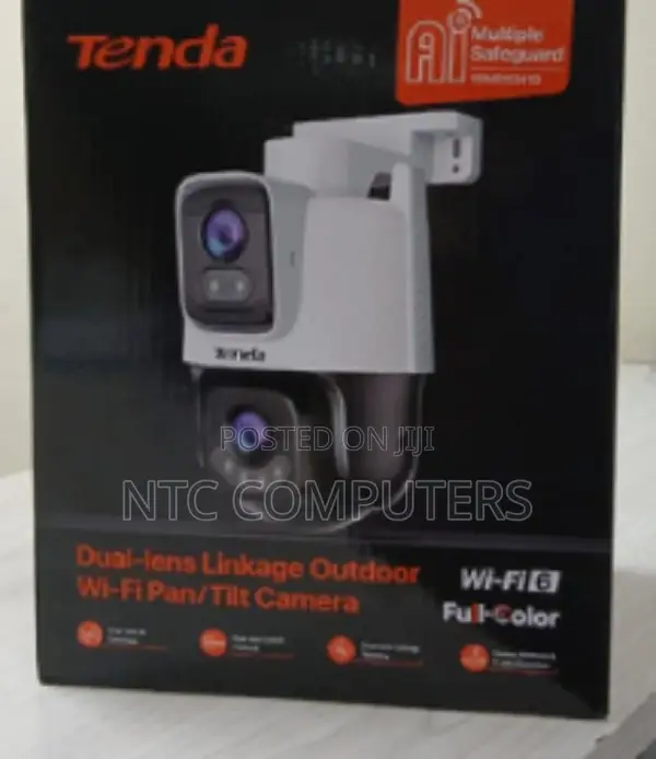 Tenda CH10 Outdoor Wi-Fi Pan/Tilt Camera 10MP Dual-Lens