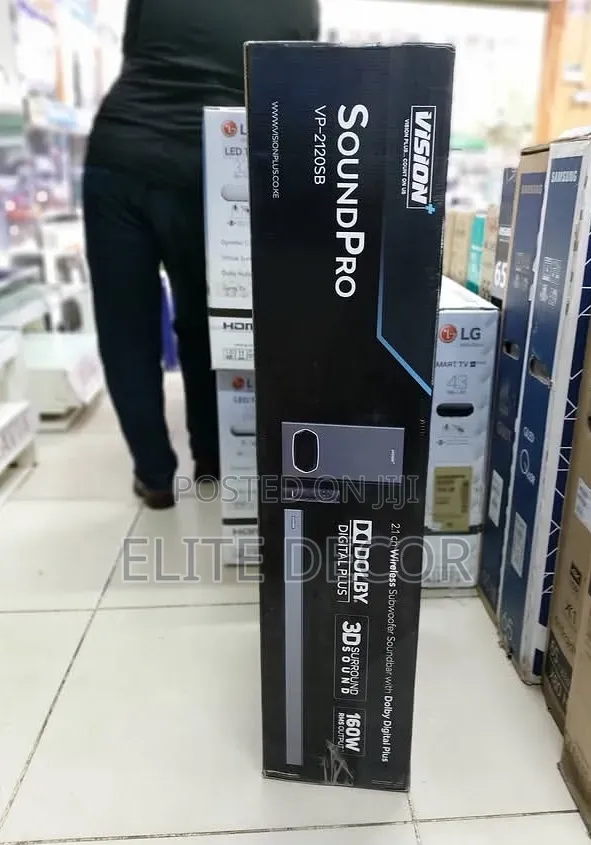 Vision Plus VP-2120SB SoundPro 160W RMS Soundbar +