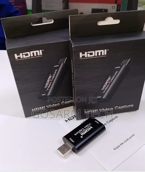 USB 2.0 Video Capture Card Streaming Board for Laptop 1080P