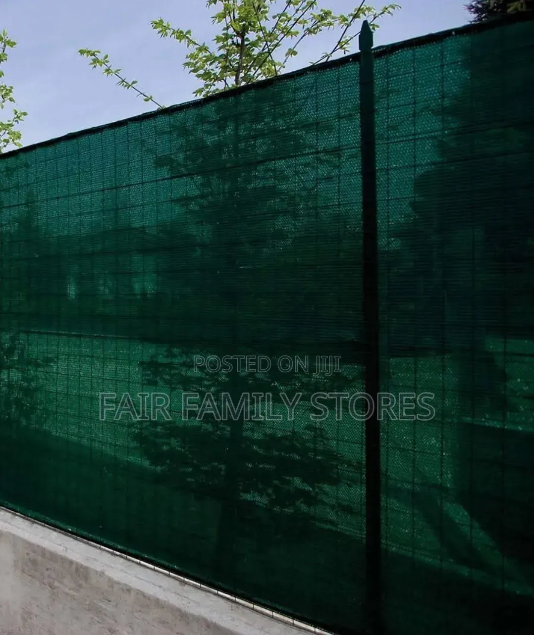 Green Privacy Fencing Nets