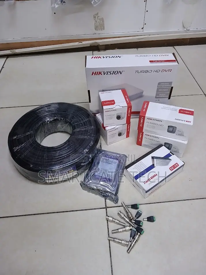 Hikvision 4CH 2MP HD Security Camera System for Home Business