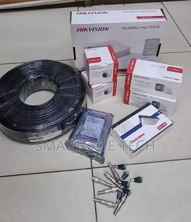 Hikvision 4CH Full HD 2MP CCTV Security Camera Kit
