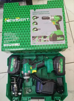 Newbeat 21V Brushless Impact Wrench and Cordless Drill Kit