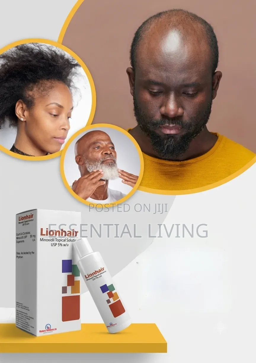 Minoxidil 5% Hair and Beard Growth for Receding Hairline and Balding
