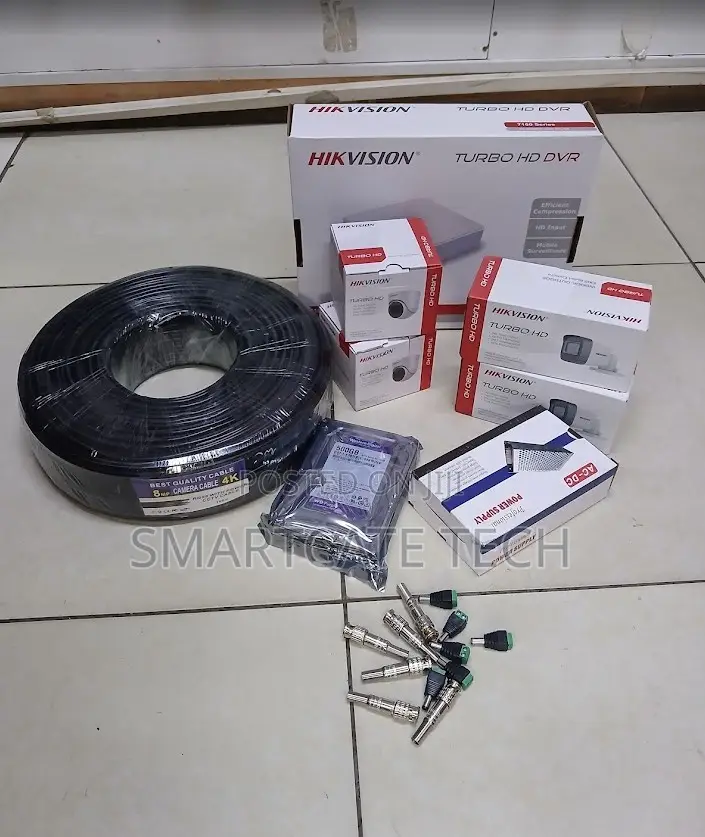 Hikvision 4 Channel 2MP HD Security Camera Surveillance Kit
