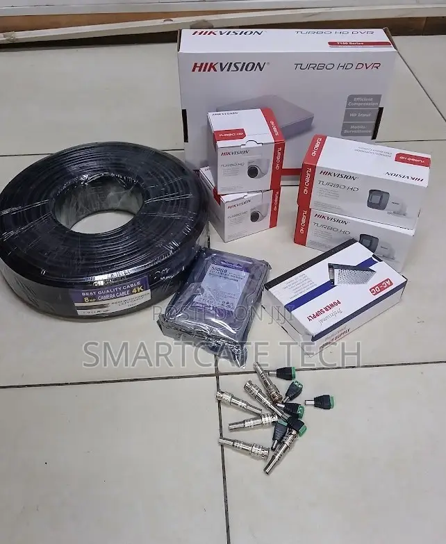 Hikvision 4PCS 2MP HD CCTV Cameras Complete Security System Kit