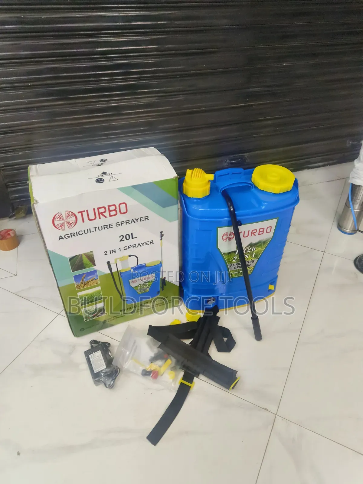 2 in 1cTurbo 20 Litres Agricultural Knapsack Sprayer Manual/Battery