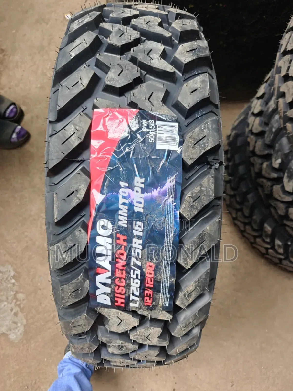 265/75r16 Dynamo Tyre M/T. 10pr