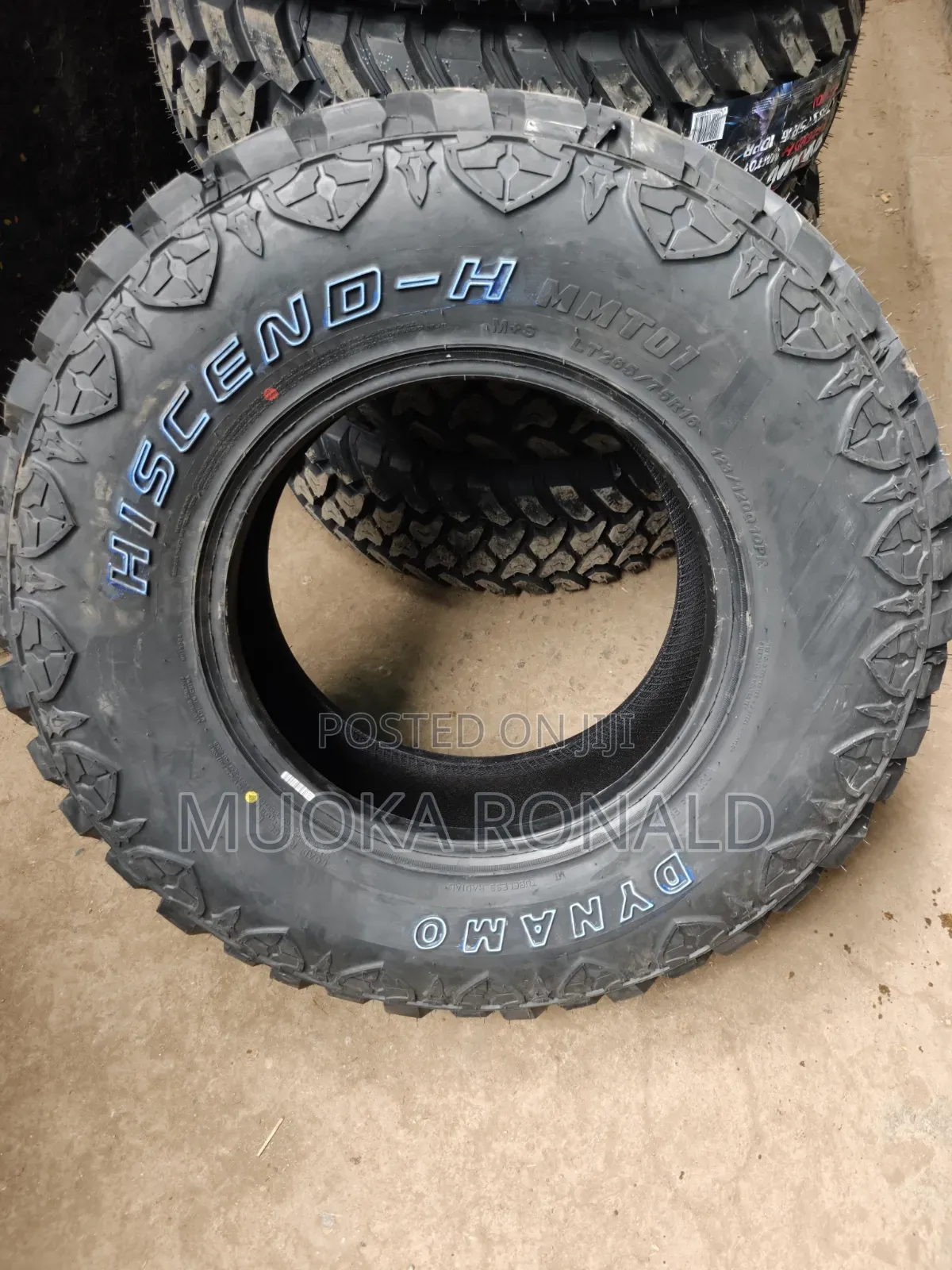 265/75r16 Dynamo Tyre M/T. 10pr