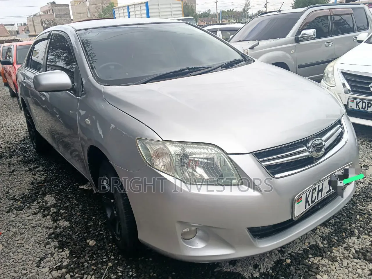 Toyota Axio 2012 Silver