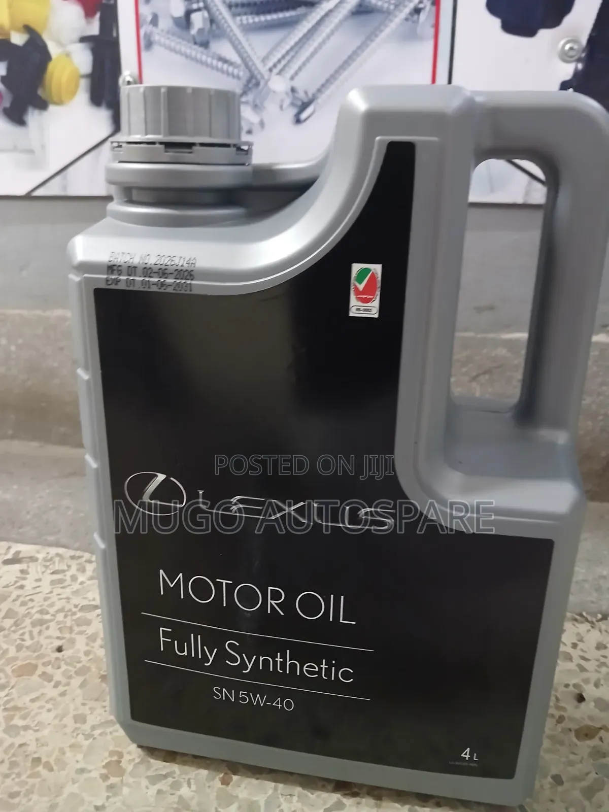 Lexus Motor Oil Fully Synthetic 5w-40