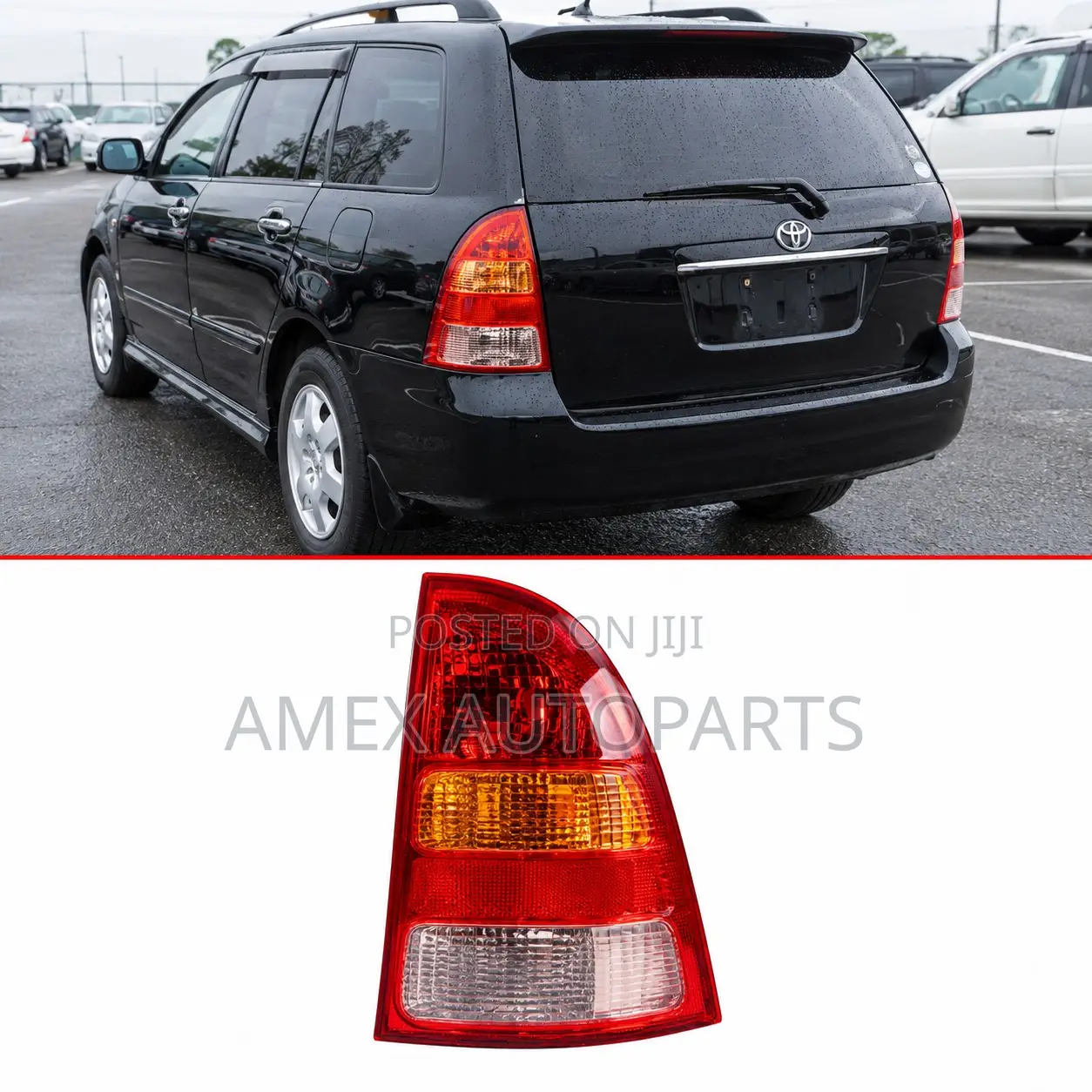 HLL Tail Lamp Toyota Fielder Nze121 S Wagon 2001 - 2003 Model