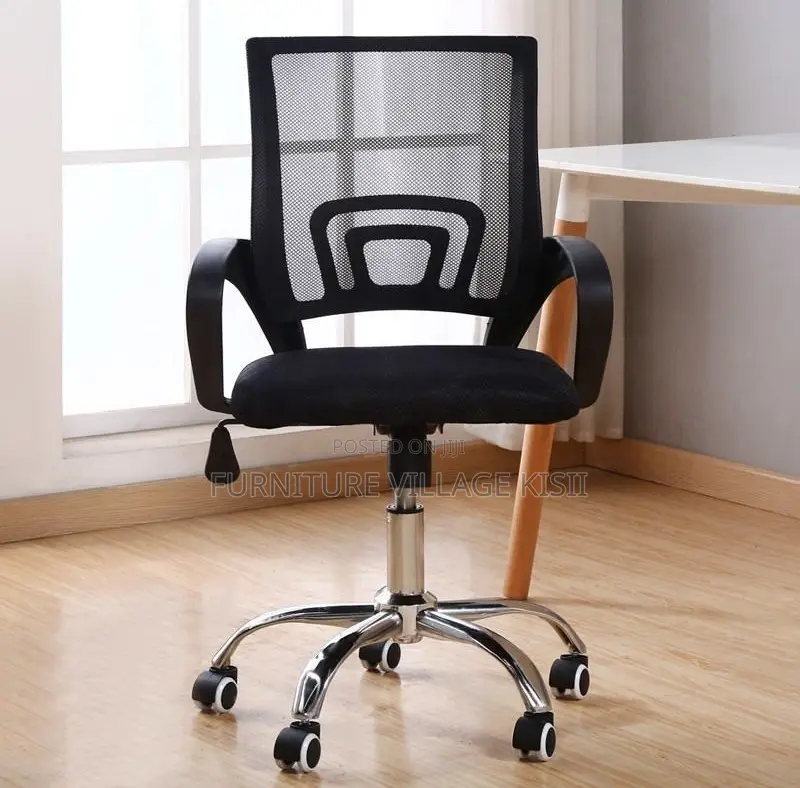 Office Chair; Swivel Adjustable Midback Mesh Chair