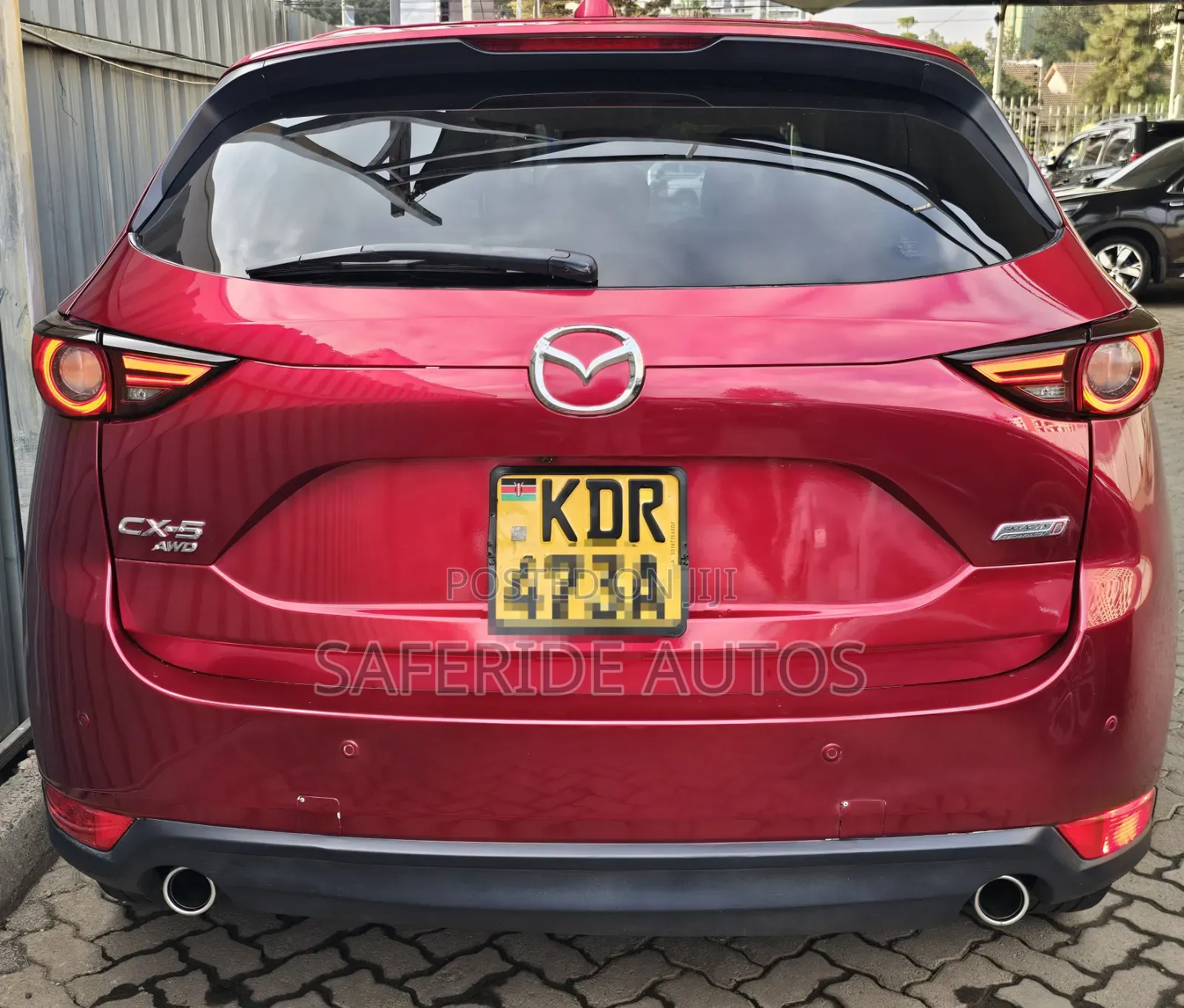 Mazda CX-5 2.2 Diesel AWD 2017 Maroon