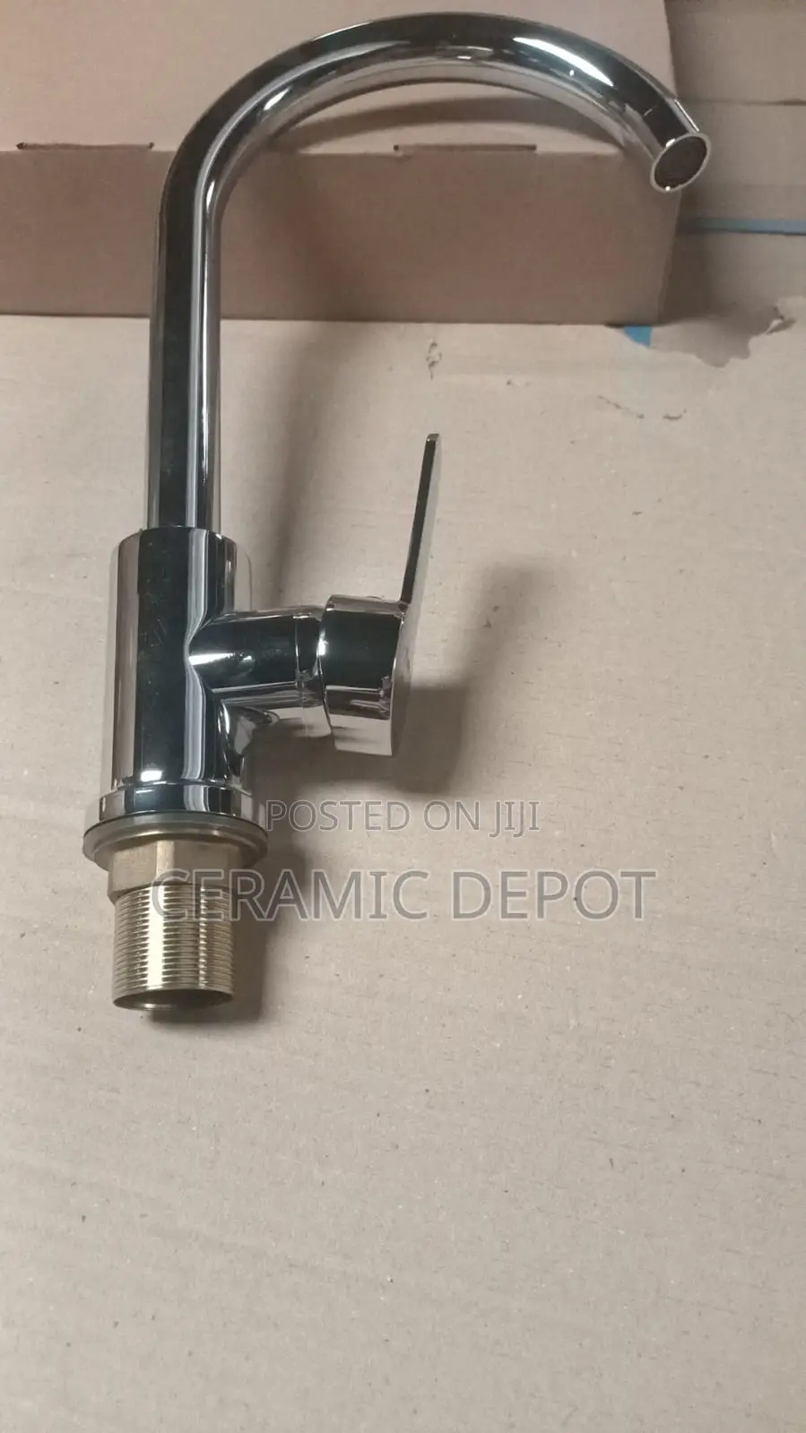 Swan Neck Sink Mixer Cp