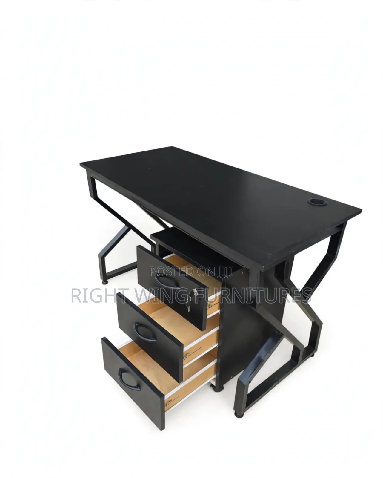 3 Specious Drawers +Office Table