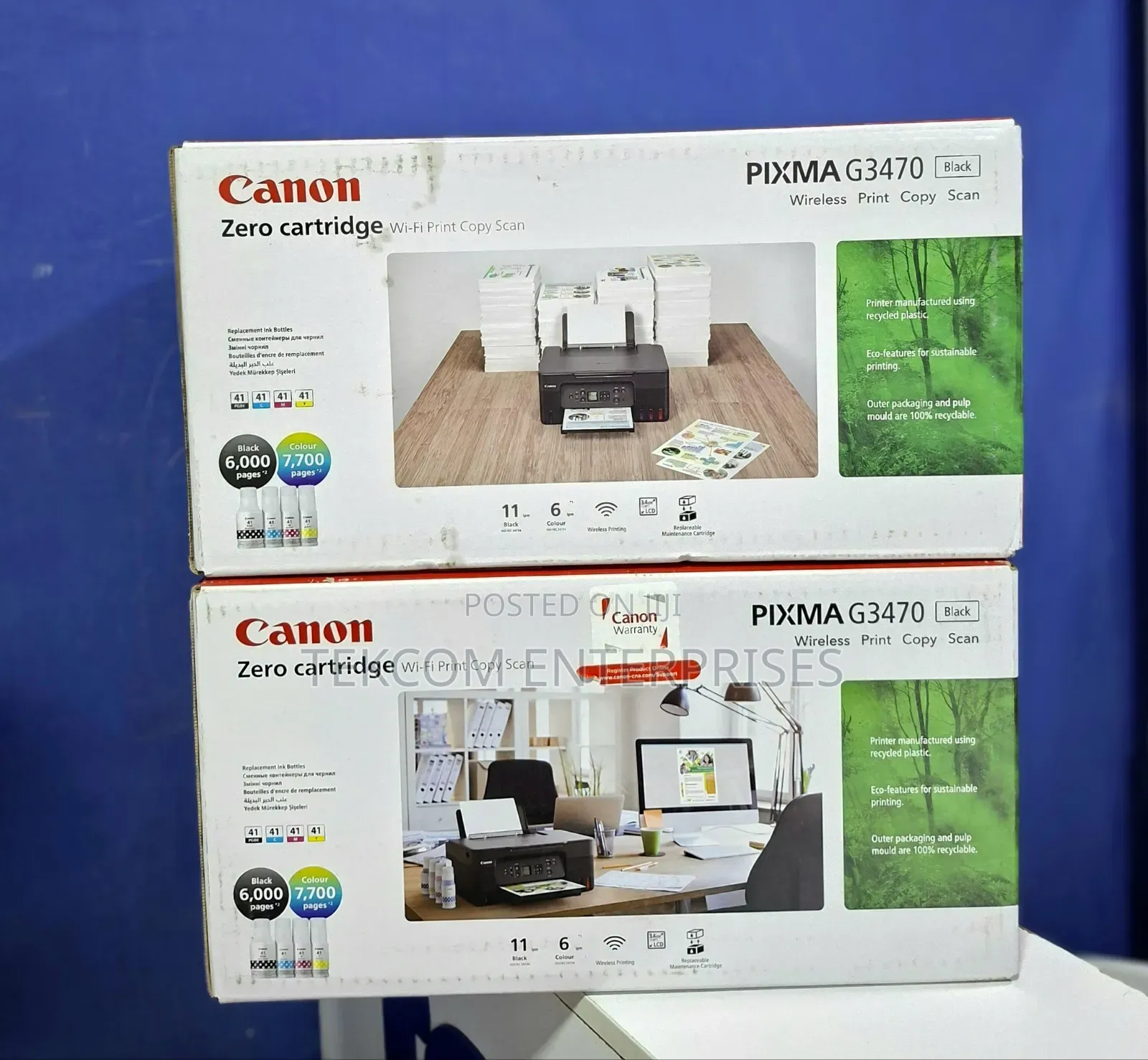 Canon G3470 LCD Control Panel Printer