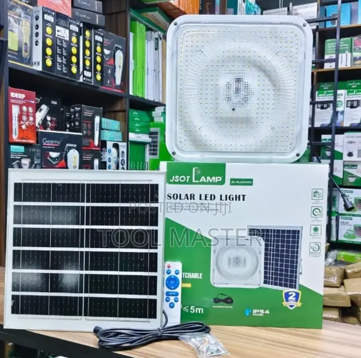 JSOT 500W Square Solar Ceiling Light/ Indoor-Outdoor 500W Lights