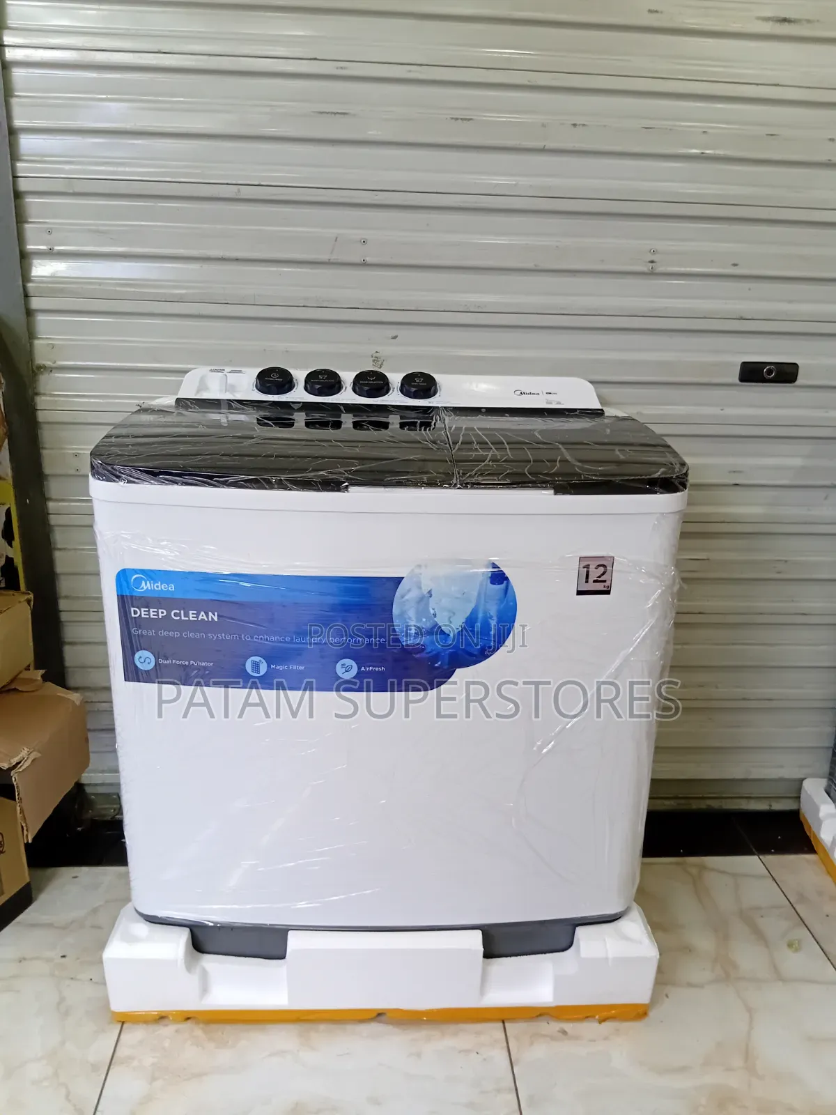 Midea 12kg Twin Tub Washing Machine