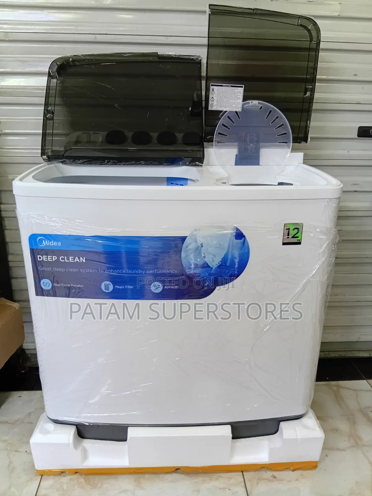 Midea 12kg Twin Tub Washing Machine