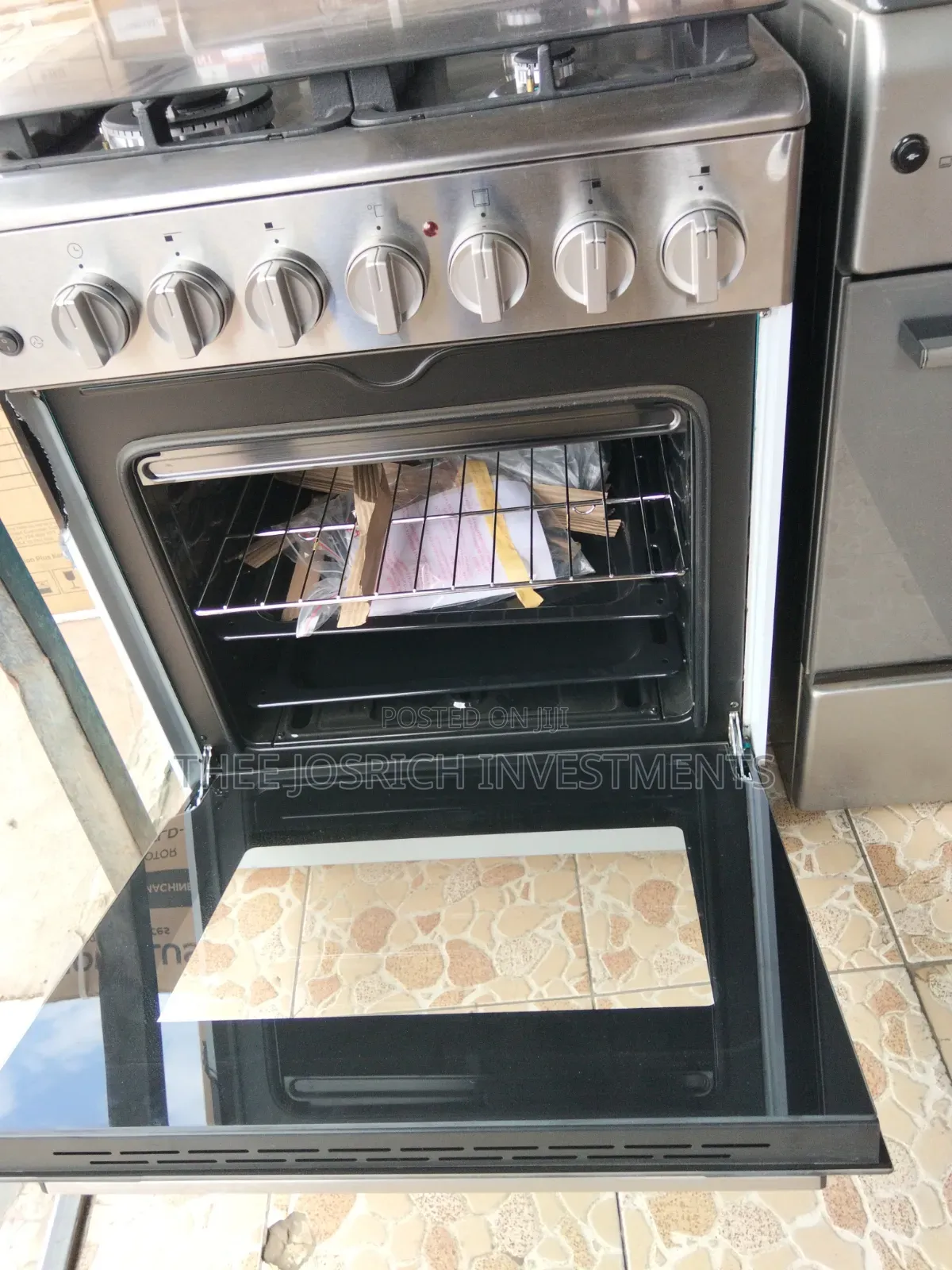 60*60Stainless Haier 4 Burner Cooker Full Gas Has Wok Burner Turbo Fan
