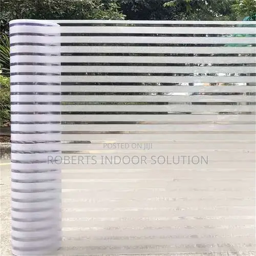 DIY Window Privacy Frost Film