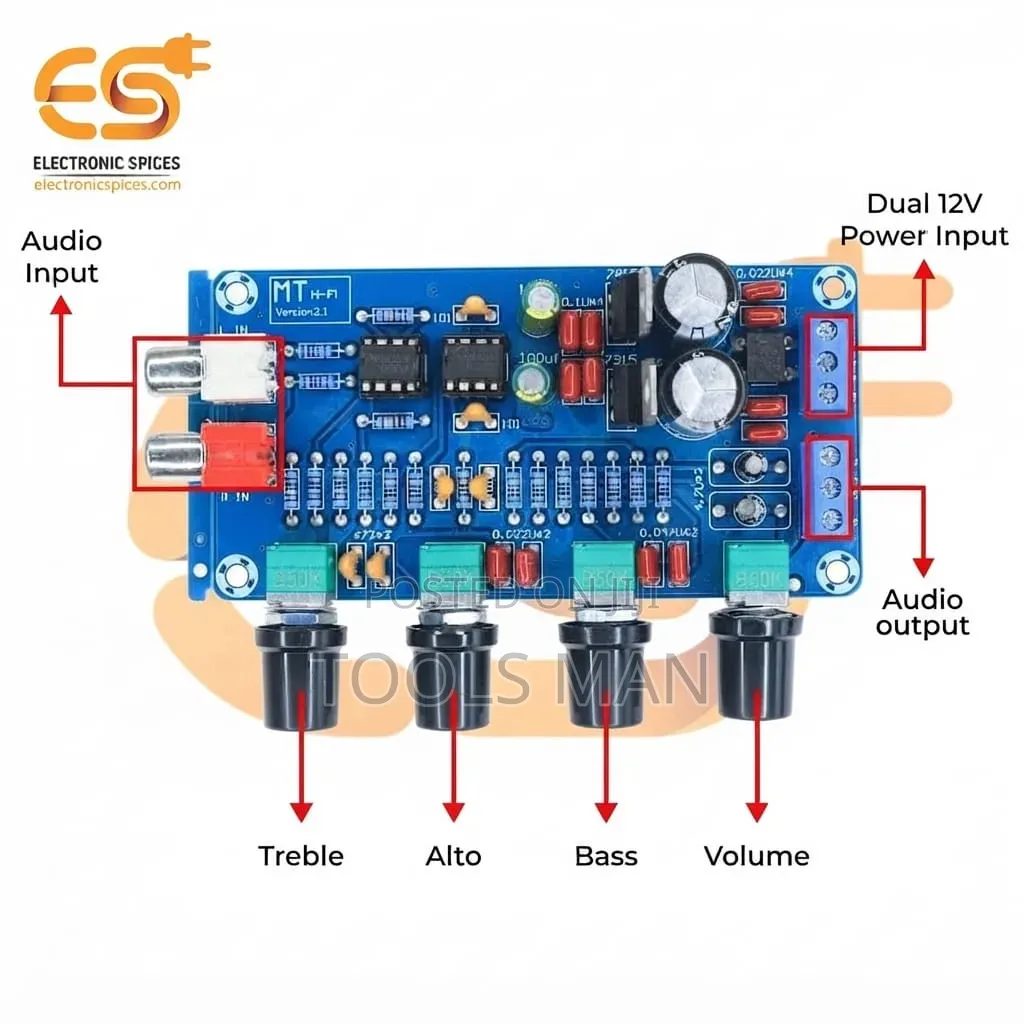 MT H-Fi Version2.1 Tone Board Preamplifier.