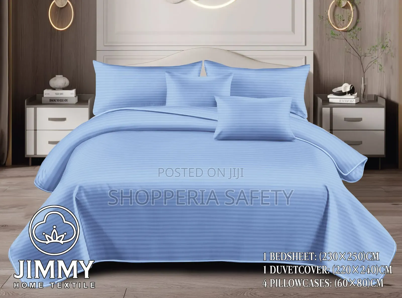 Jimmy 6pcs Duvet Cover Set