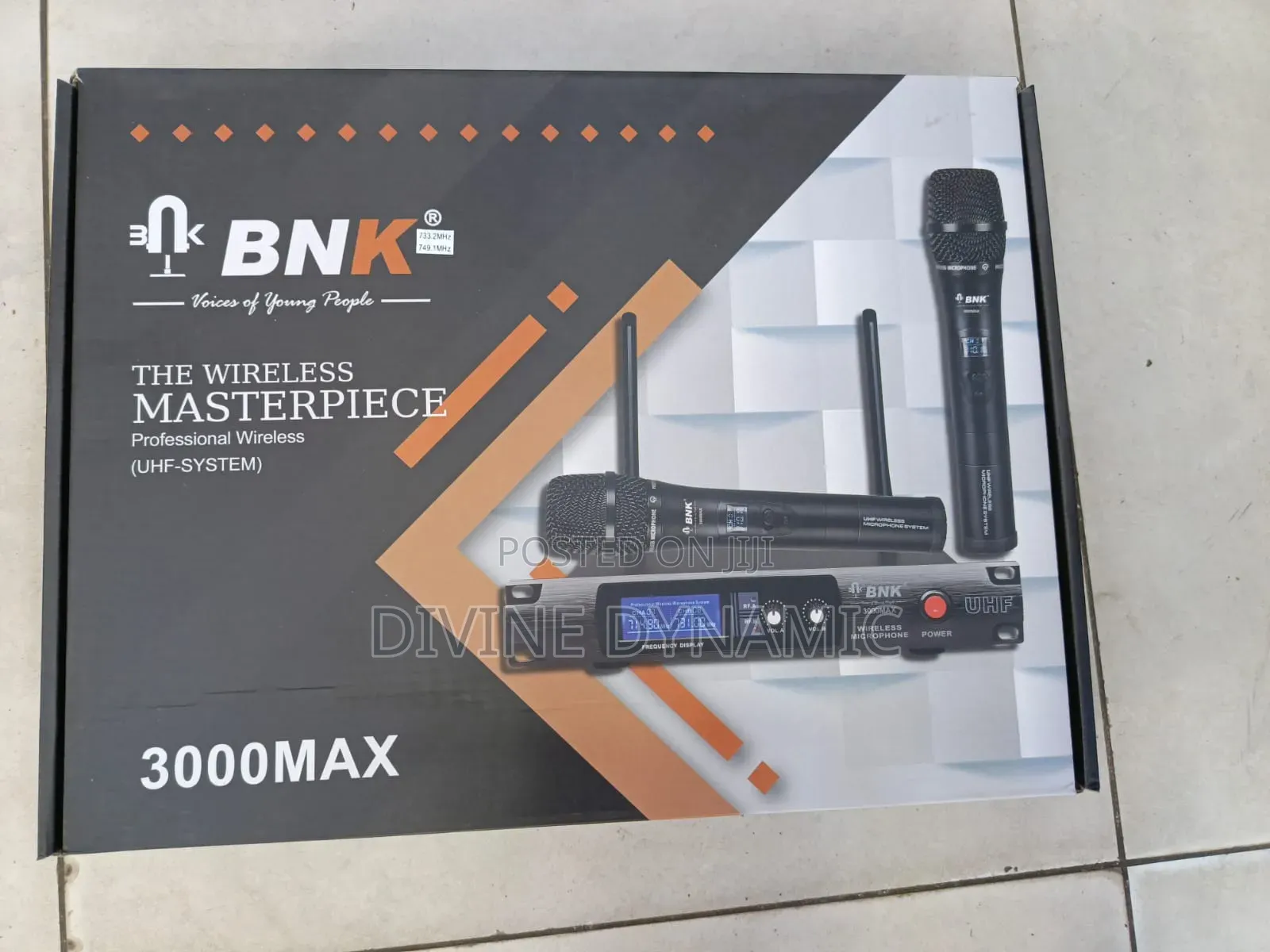 BNK Wireless Microphone 3000max