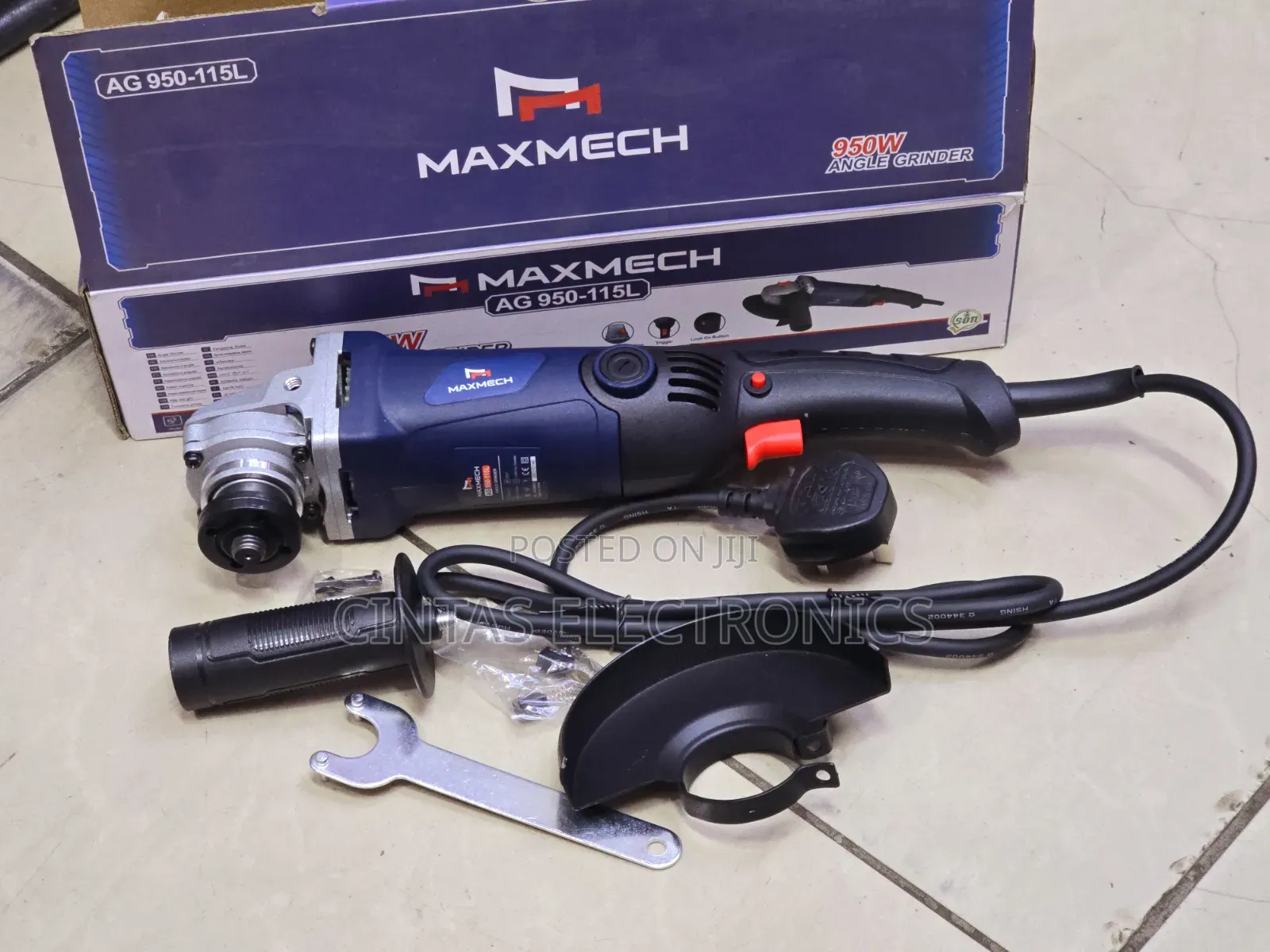 4" Maxmech Angle Grinder 940w