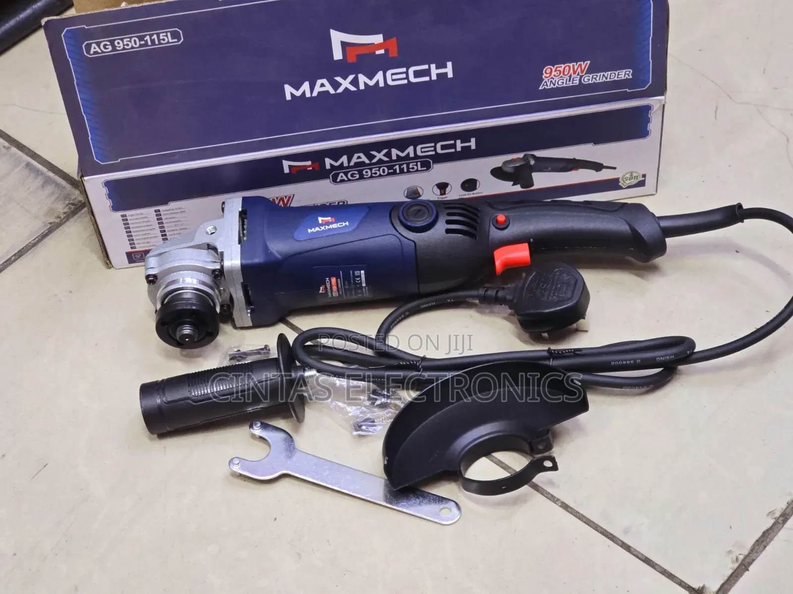 4" Maxmech Angle Grinder 940w