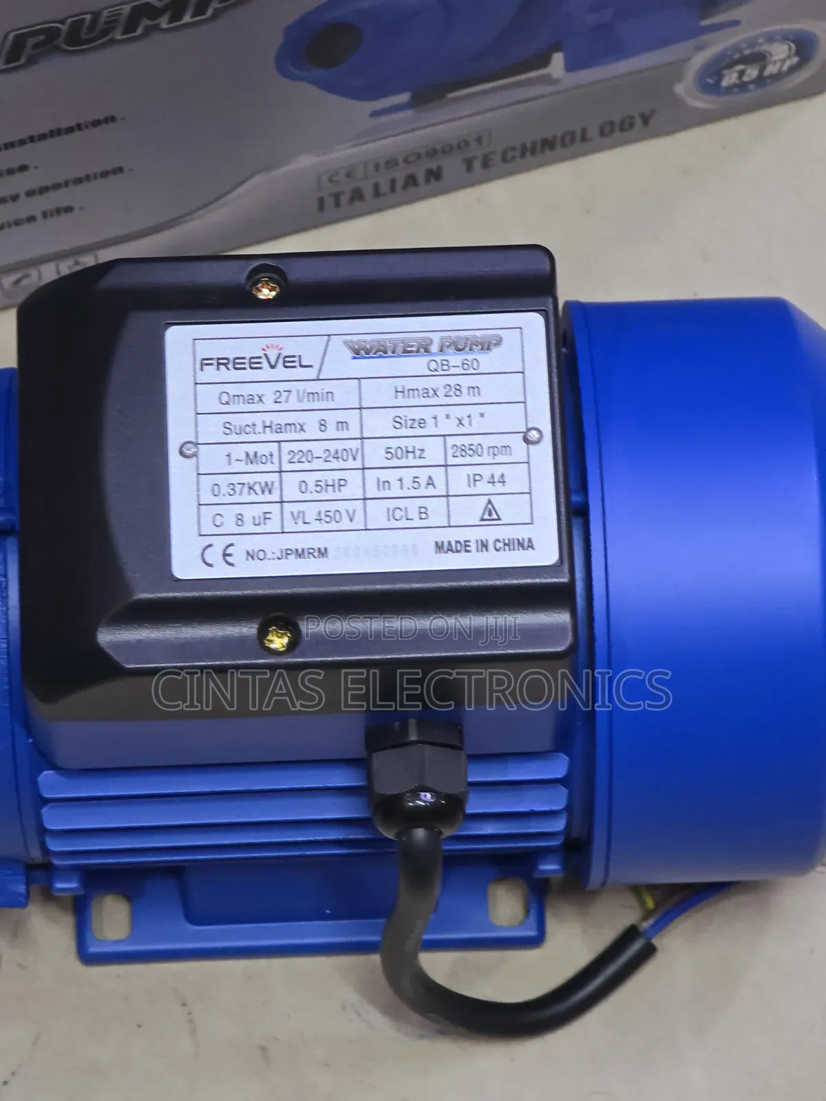 Freevel Booster Pump 0.5hp/Booster Pump 0.5hp