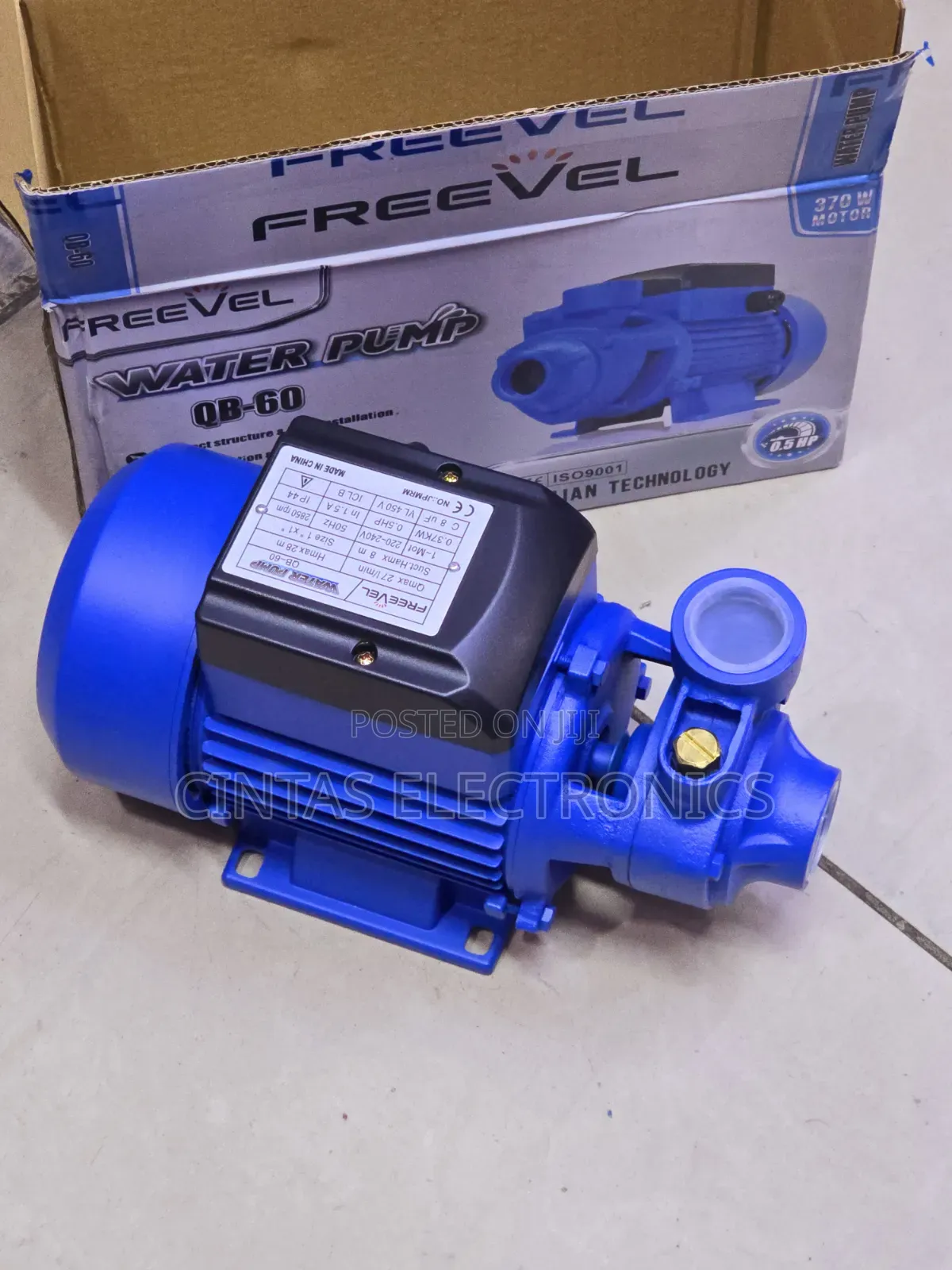 Freevel Booster Pump 0.5hp/Booster Pump 0.5hp