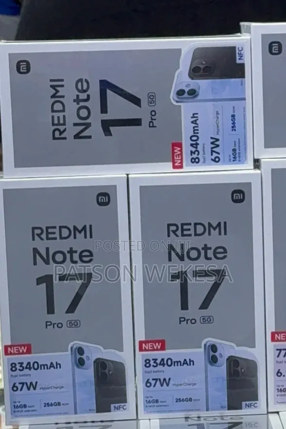 New Xiaomi Redmi Note 17 Pro 256 GB Black
