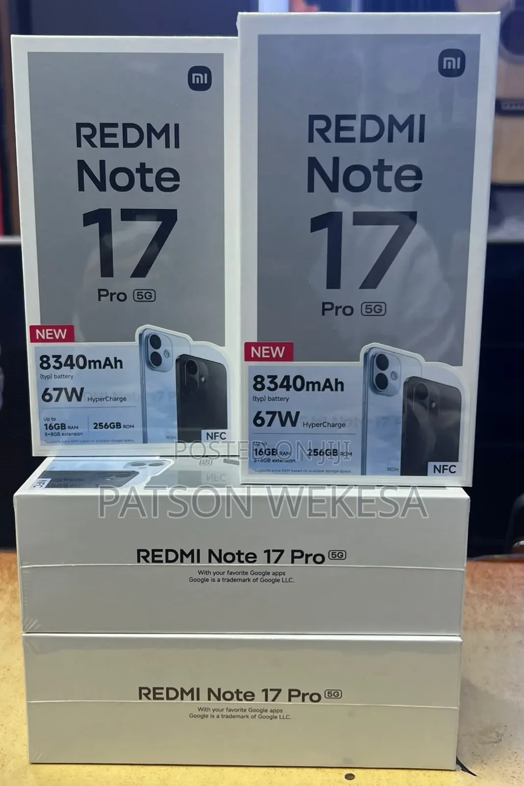 New Xiaomi Redmi Note 17 Pro 256 GB Black