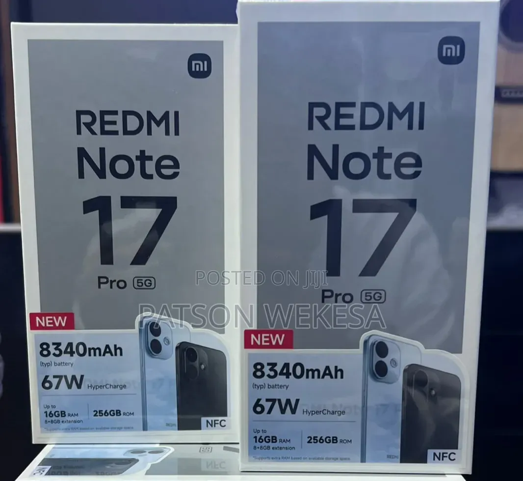 New Xiaomi Redmi Note 17 Pro 256 GB Black