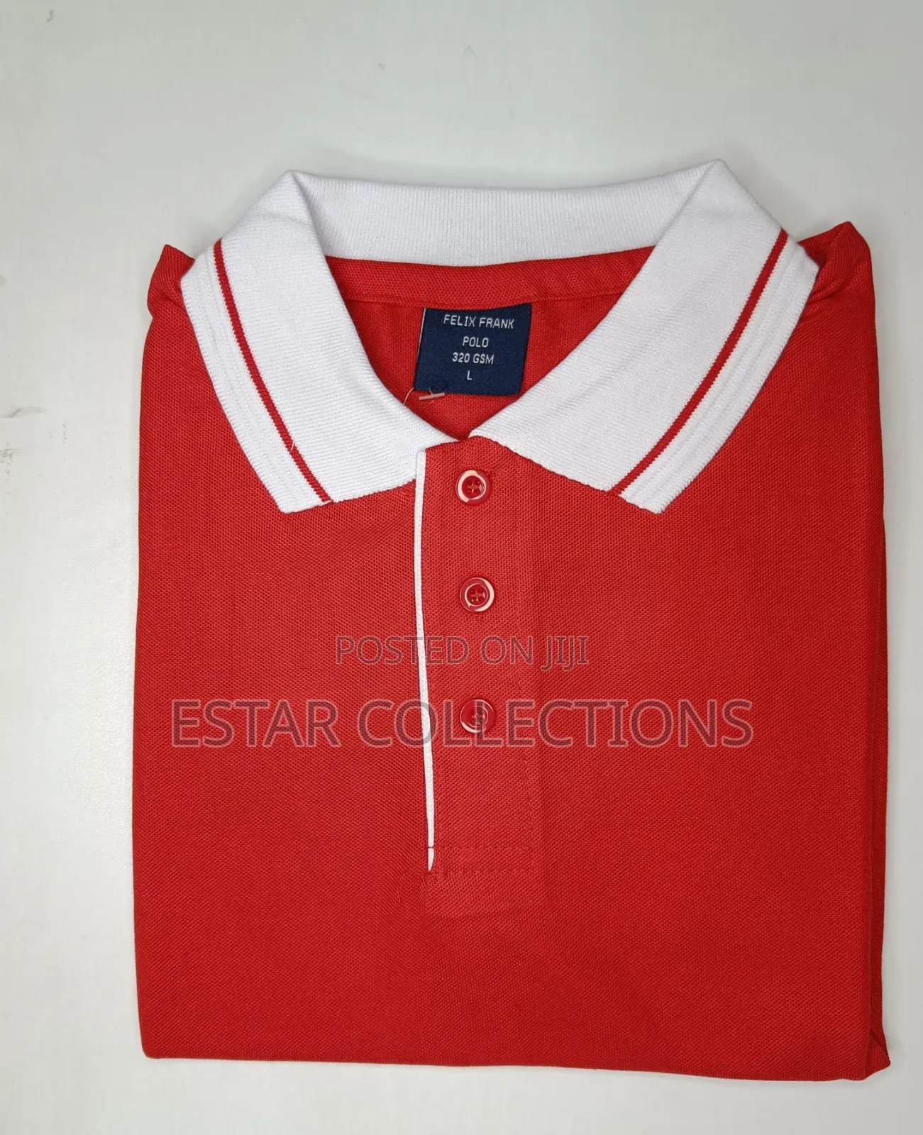 Red White and White Red Polo