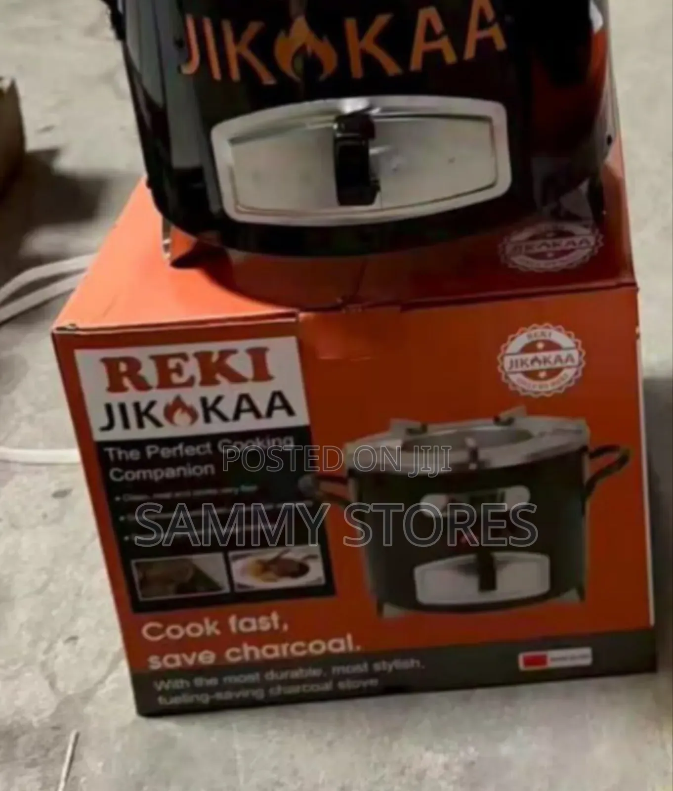 REKI JikoKaa Fast Cooking Charcoal Jiko