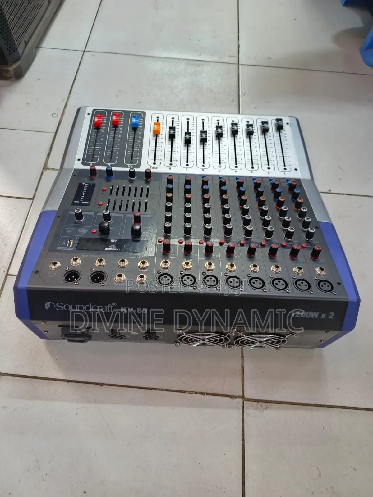 Kv 80 Soundcraft Mixer