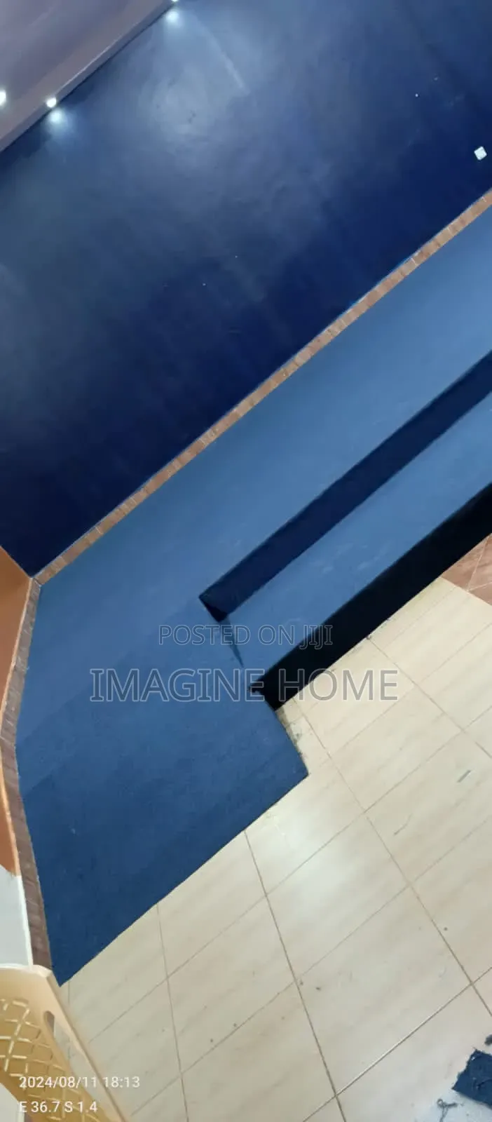 Create a Warm of Blue Wall to Wall Carpet