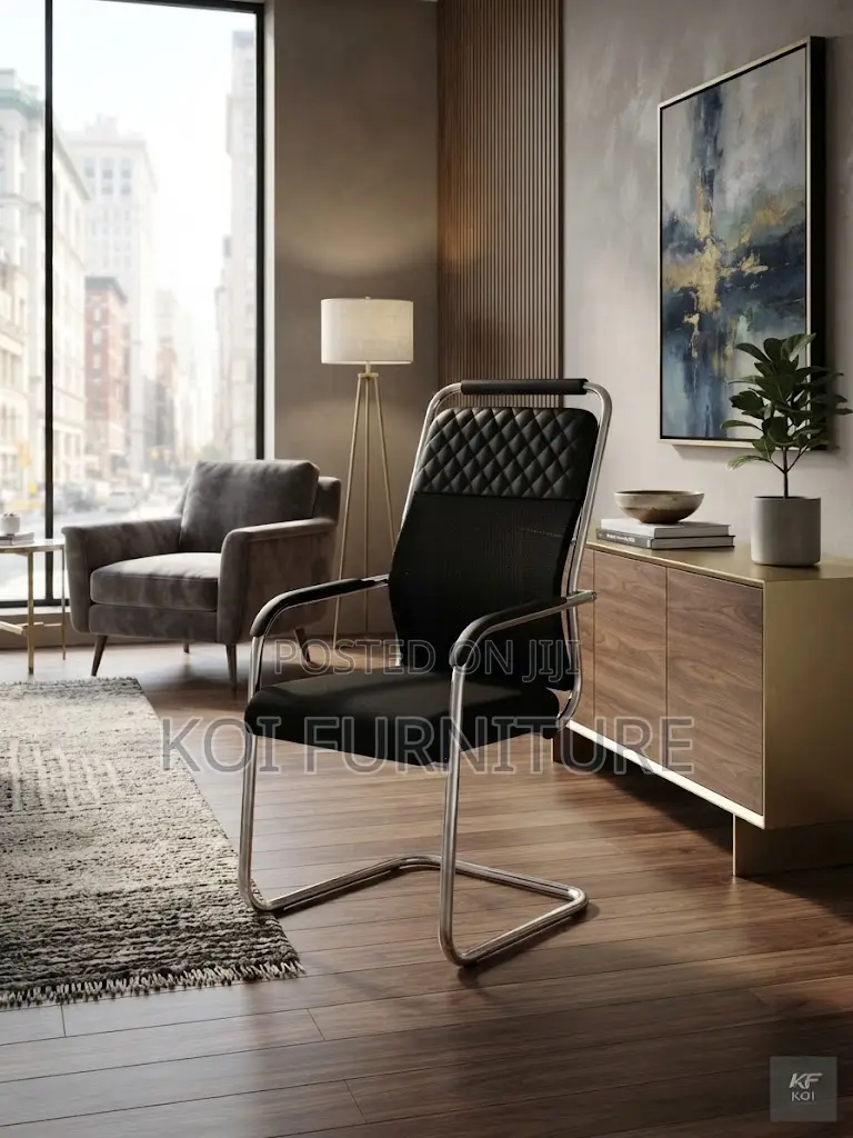Office Chaitrs; Mid Backrest Office Visitors Sled Base Seat