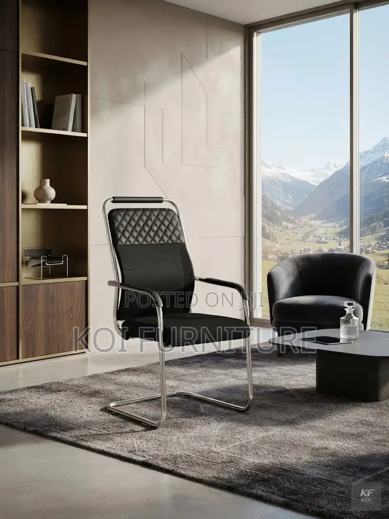 Office Chaitrs; Mid Backrest Office Visitors Sled Base Seat
