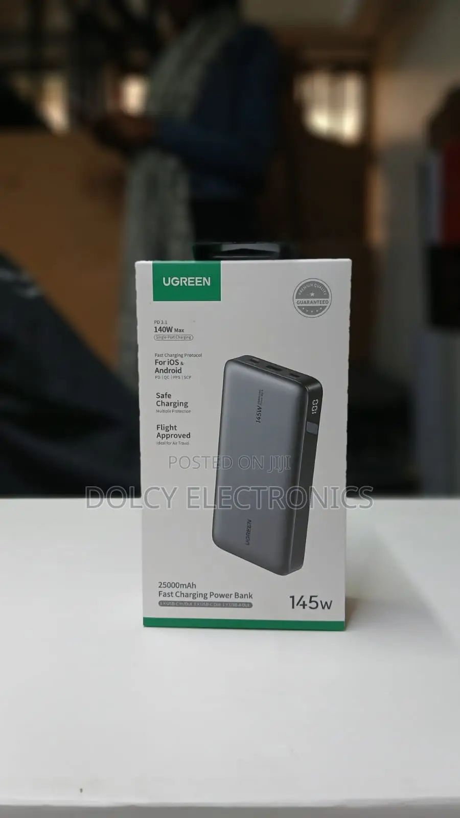 Ugreen Pb205 25000mAh 145w Two Way Fast Charging Powerbank